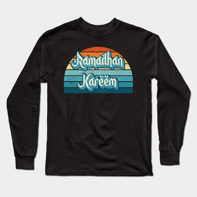 Ramadhan Kareem Long Sleeve T-Shirt by ahmadist